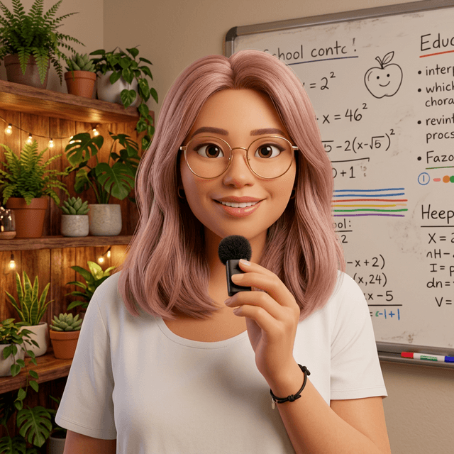 Jessy Teacher Avatar 3D