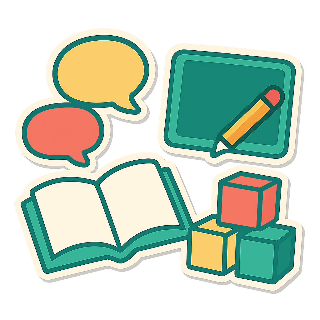 Ilustración del curso Inglés Básico